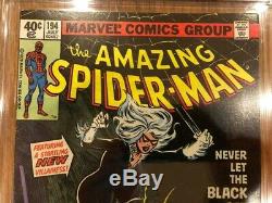 Amazing Spider-Man 194 (Marvel) CGC 9.2 Newsstand WHITE Pgs 1st app of Black Cat