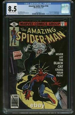 Amazing Spider-Man 194 Marvel Comics CGC graded VFN Plus Fantastic copy