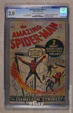 Amazing Spider-Man (1963 1st Series) #1 CGC 2.0 0252866001