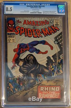 Amazing Spider-Man (1963) #43 CGC 8.5 1st Appearance of Mary Jane SpiderMan