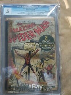 Amazing Spider-Man (1st Series) #1 1963 CGC. 0156811010