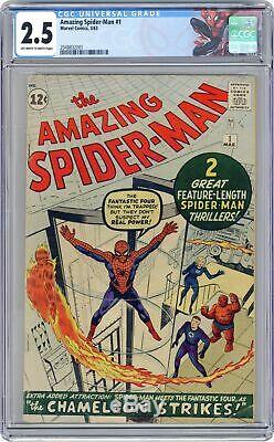 Amazing Spider-Man (1st Series) #1 1963 CGC 2.5 2048832001