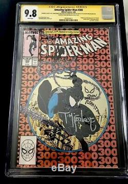 Amazing Spider-Man (1st Series) #300 1988 CGC 9.8 SS 4X Plus Romita Sketch