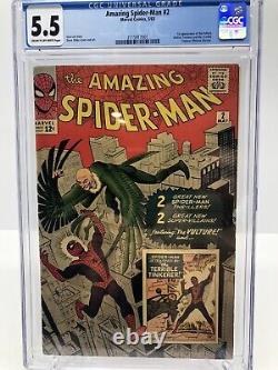 Amazing Spider-Man #2 Marvel 1963 CGC 1st Appearance of the Vulture