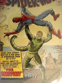 Amazing Spider-Man #20 CGC Qualified Grade 3.5 VG- 1st. App. & origin of Scorpio