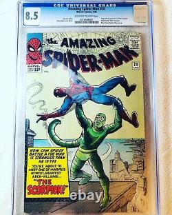 Amazing Spider-Man #20 (Jan 1965, Marvel) CGC 8.5 1st App. Of the Scorpion