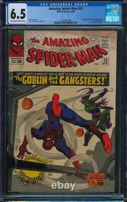 Amazing Spider-Man #23? CGC 6.5? 3rd Green Goblin Silver Age Marvel Comic 1965
