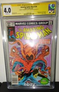Amazing Spider-Man #238 CGC 4.0 Stan Lee & John R jr. Signed 1st Hobgoblin 1983