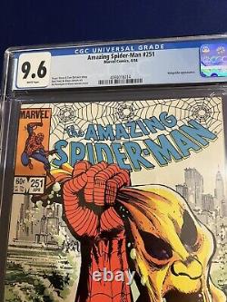 Amazing Spider-Man #251 CGC 9.6 White Pages Hobgoblin Marvel Comics 1983