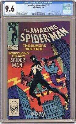 Amazing Spider-Man #252 1984 CGC 9.6 1st Appearance of the Black Costume