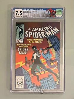 Amazing Spider-Man #252 CGC 7.5 1st App Black Costume Homecoming