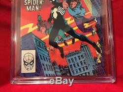 Amazing Spider-Man #252 CGC 9.4 NM White Pages Key 1st Black Costume 1984