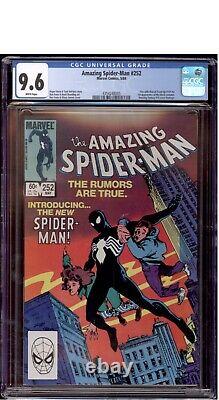 Amazing Spider-Man 252 CGC 9.6 1st Appearance Black Costume 1984