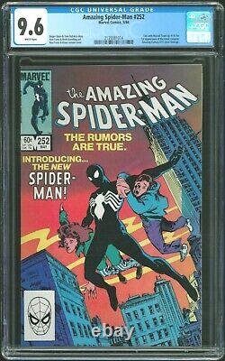 Amazing Spider-Man 252 CGC 9.6 (First Appearance of Black Costume) NM+