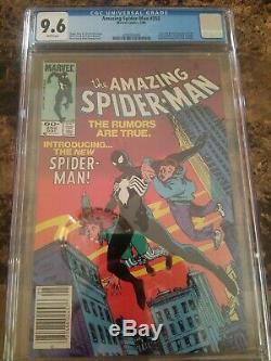Amazing Spider-Man #252 CGC 9.6 NM+ White Pages, Key 1st Black Costume