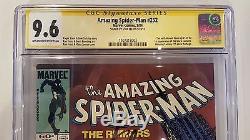 Amazing Spider-Man #252 CGC 9.6 SS Stan Lee 1st black suit Spider-Man