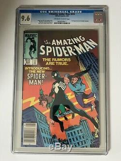 Amazing Spider-Man #252 CGC 9.6 (like CBCS) 1st black Costume NO RESERVE