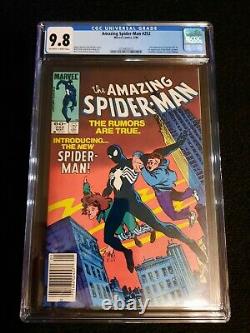 Amazing Spider-Man 252 CGC 9.8 Newsstand 1st black costume in series
