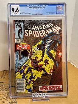 Amazing Spider-Man #265 CGC 9.6, NEWSSTAND, WP, 1ST Silver Sable, Marvel (1985)