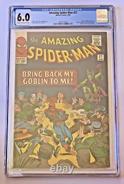 Amazing Spider-Man #27 CGC 6.0 Green Goblin Appearance Silver Age