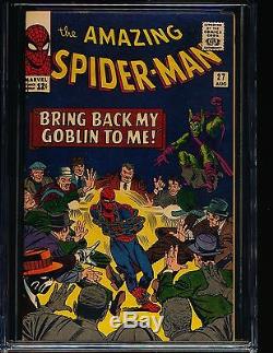 Amazing Spider-Man # 27 Green Goblin appearance CGC 9.0 OWithWHITE Pgs