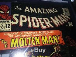 Amazing Spider-Man # 28 CGC 6.0 Silver Age Comic First appearance of Molten Man