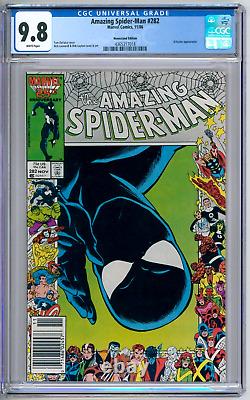 Amazing Spider-Man 282 CGC Graded 9.8 NM/MT Newsstand Marvel Comics 1986