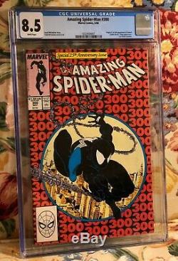 Amazing Spider-Man #298 #299 & #300 CGC Comics 1st Appearance Venom 3 Issue Run