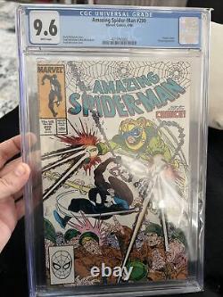 Amazing Spider-Man #299 CGC 9.6 White Pages 1st cameo of Venom