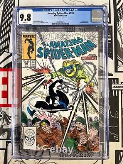 Amazing Spider-Man #299 CGC 9.8 Mcfarlane Art 2nd Venom Cameo 1988