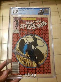Amazing Spider-Man #300 8.0 CGC! NEWSSTAND
