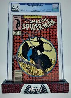 Amazing Spider-Man #300 CGC 4.5 1988 Newsstand Copy Orgin and 1st App of Venom