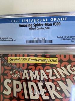 Amazing Spider-Man #300 CGC 7.5 WP Origin & 1st App. Venom NEWSSTAND VARIANT