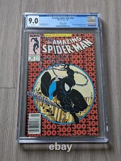 Amazing Spider-Man 300 CGC 9.0 NEWSSTAND 1st Venom Marvel Comics Key Issue