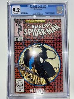 Amazing Spider-Man 300 CGC 9.2 NM- WP 1988 Marvel Comics 1st Venom