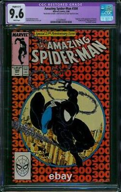 Amazing Spider-Man #300? CGC 9.6 Restored? 1st Full VENOM! Marvel Comic 1988