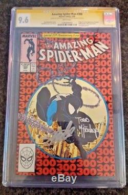 Amazing Spider-Man #300 CGC 9.6 SS Signed by Stan Lee & McFarlane 1st Venom App