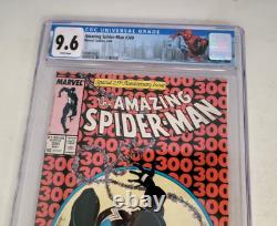 Amazing Spider-Man #300 CGC 9.6 WP Origin & 1st Full App Venom 1988 News Stand