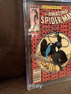 Amazing Spider-Man #300 CGC 9.6 White Pages! Newsstand! 1st. App. Venom 9.8