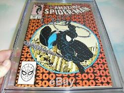Amazing Spider-Man #300 CGC 9.6 with WHITE PAGES 1988! 1st Venom not CBCS