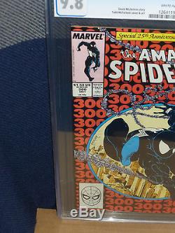 Amazing Spider-Man #300 CGC 9.8, First full Venom, Last Black Costume
