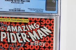 Amazing Spider-Man #300 CGC 9.8 NMMT Off-white to white pages Origin & 1st full