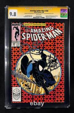 Amazing Spider-Man #300 CGC 9.8 Signed by Stan Lee McFarlane & Michelinie TRIPLE