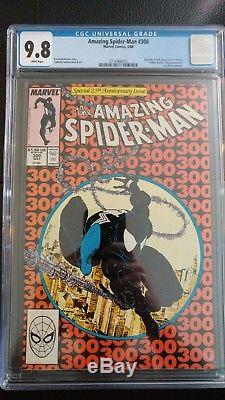 Amazing Spider-Man #300 CGC 9.8 WHITE PAGES Origin 1st Appearance Venom