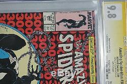 Amazing Spider-Man #300 CGC 9.8 WHITE Pages Signature Series STAN LEE 1st Venom
