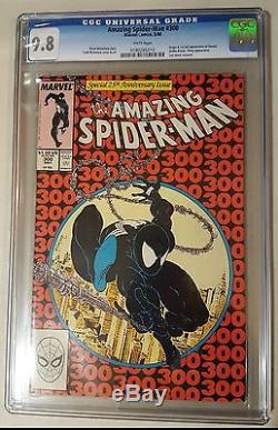 Amazing Spider-Man #300 CGC 9.8 White Pages Origin and 1st Full Venom