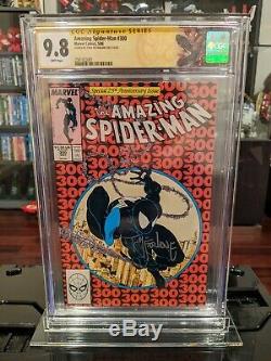 Amazing Spider-Man 300 CGC 9.8 White Pages SS signed Todd McFarlane Custom Label
