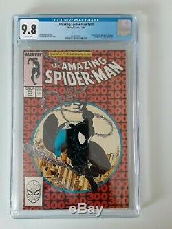 Amazing Spider-Man #300 CGC 9.8 white pages Origin & 1st full Venom. McFarlane