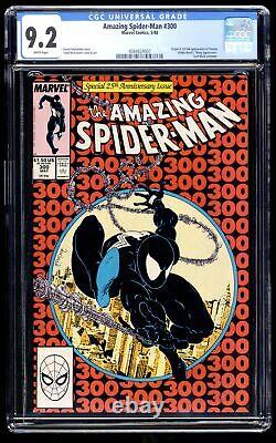 Amazing Spider-Man #300 CGC NM- 9.2 White Pages 1st Appearance Venom! Marvel