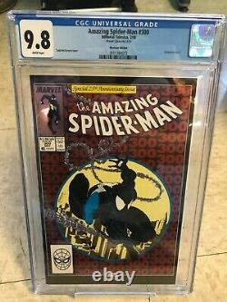 Amazing Spider-Man #300 Foil Cover CGC 9.8 Mexican RARE HTF 1st Venom